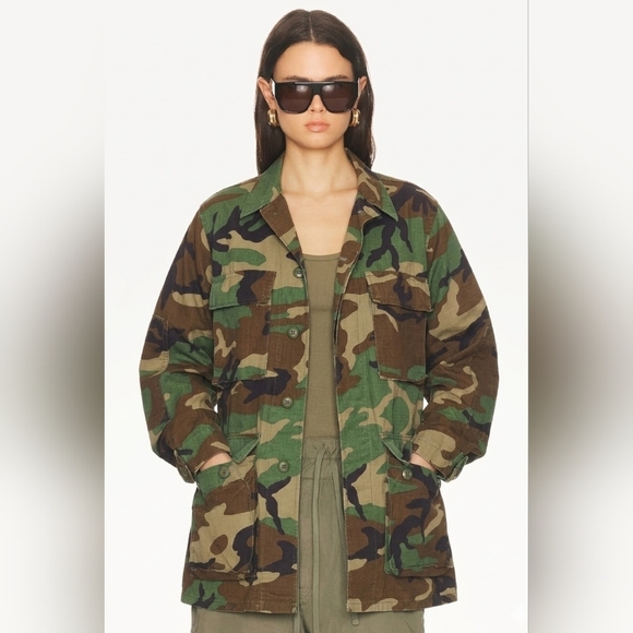 U.S. Military Jackets & Blazers - Authentic Military Camouflage Jacket Mens Size XS Women's Size S